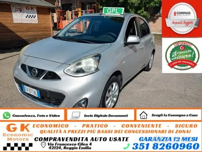 Usata Nissan Micra Acenta 80 CV (58 kW) 2014 Grigio Utilitaria