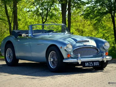 Usata Austin Healey 3000 MK III 148 CV (108 kW) 1967 Blu Cabrio
