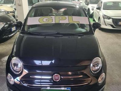 Usata Fiat 500 Lounge 69 CV (50 kW) 2017 Nero Utilitaria