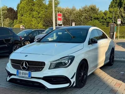Usata Mercedes CLA220 177 CV (130 kW) 2014 Bianco Berlina