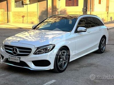 Usata Mercedes C250 Premium 203 CV (149 kW) 2018 Bianco Station wagon