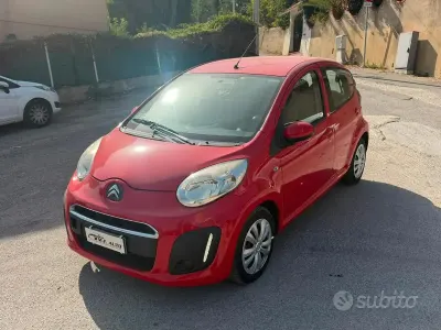 Usata Citroën C1 Seduction 69 CV (50 kW) 2014 Rosso Utilitaria