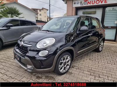Usata Fiat 500L Trekking 120 CV (88 kW) 2017 Nero Monovolume
