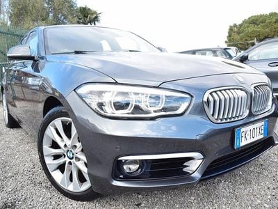 Begagnad BMW 118 Urban Line 150 HK (110 kW) 2017 Grå Halvkombi