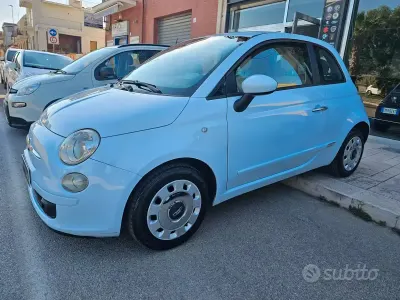 Usata Fiat 500 Pop Star 69 CV (50 kW) 2007 Blu Berlina