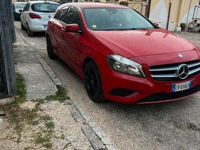 Usata Mercedes A160 2014 Rosso Utilitaria