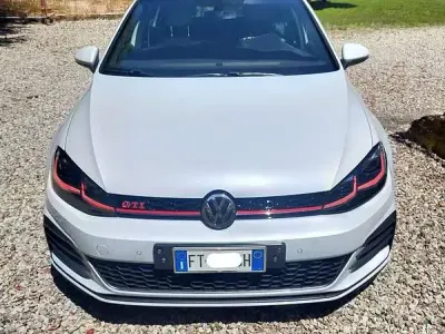 Usata VW Golf VII GTI 245 CV (180 kW) 2018 Bianco Berlina