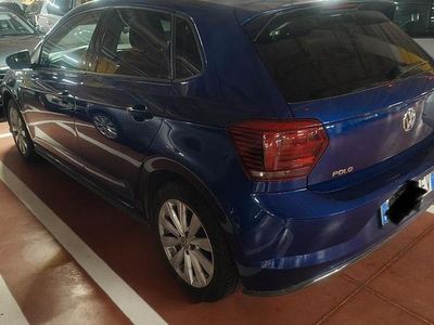 Usata VW Polo Highline 95 CV (69 kW) 2018 Blu Utilitaria