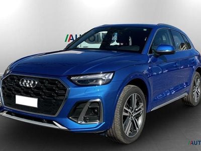 Usata Audi Q5 S-line plus 265 CV (194 kW) 2021 Blu SUV