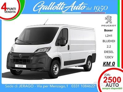 Nuova Peugeot Boxer S 120 CV (88 kW) 2025 Bianco Furgone
