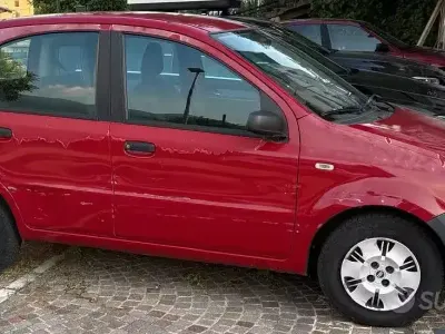Usata Fiat Panda 2008 Rosso Utilitaria