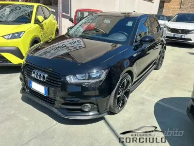 Usata Audi A1 S-Line 90 CV (66 kW) 2014 Nero Utilitaria