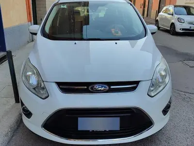 Usata Ford C-MAX 95 CV (69 kW) 2014 Bianco Monovolume