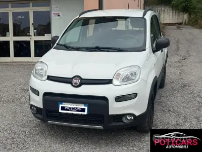 Usata Fiat Panda 4x4 S 85 CV (62 kW) 2020 Bianco Utilitaria