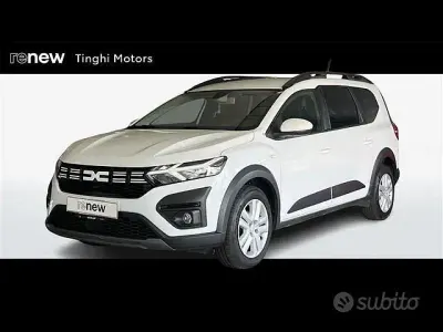Usata Dacia Jogger Expression 101 CV (74 kW) 2023 Bianco Monovolume