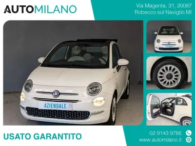 Usata Fiat 500C Dolcevita 69 CV (50 kW) 2022 Bianco Cabrio
