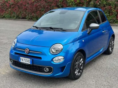 Usata Fiat 500 S 69 CV (50 kW) 2018 Blu Utilitaria