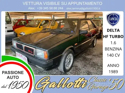 Usata Lancia Delta 140 CV (102 kW) 1989 Nero Utilitaria