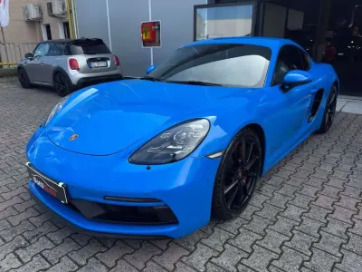 Usata Porsche 718 Cayman 400 CV (294 kW) 2022 Blue shark Coupé