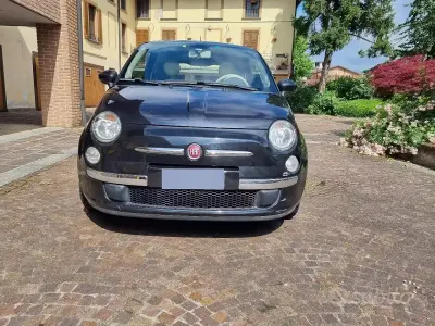 Usata Fiat 500 Lounge 69 CV (50 kW) 2014 Nero Berlina