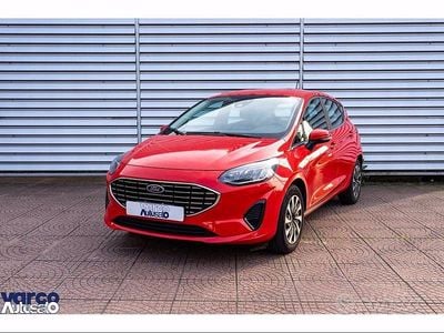 Usata Ford Fiesta Titanium 75 CV (55 kW) 2023 Rosso Utilitaria
