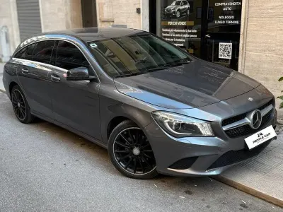 Usata Mercedes CLA200 136 CV (100 kW) 2015 Grigio Coupé