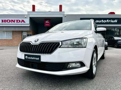 Usata Skoda Fabia Design Edition 95 CV (69 kW) 2020 Bianco magnolia Utilitaria