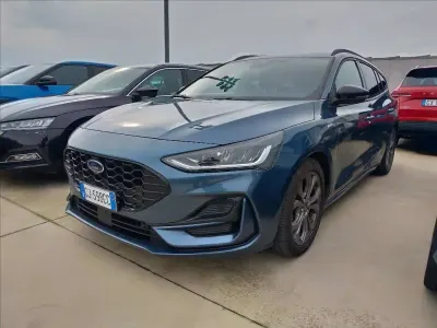 Usata Ford Focus ST-Line X 125 CV (91 kW) 2023 Blu Station wagon