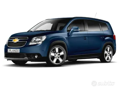 Usata Chevrolet Orlando LT 131 CV (96 kW) 2014 Nero Monovolume