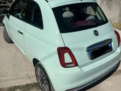 Usata Fiat 500 Lounge 69 CV (50 kW) 2018 Verde Berlina
