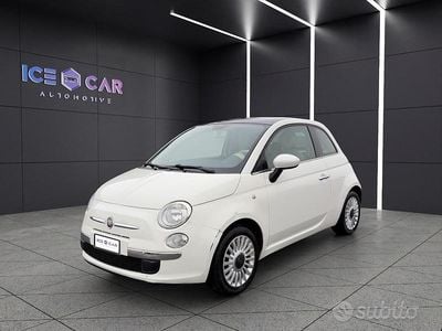 Usata Fiat 500 Lounge 69 CV (50 kW) 2009 Bianco Cabrio