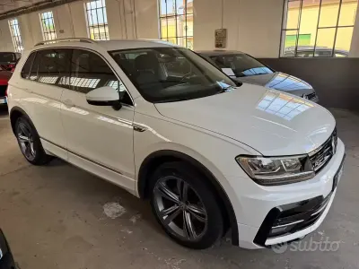 Usata VW Tiguan Advance 150 CV (110 kW) 2019 Bianco SUV