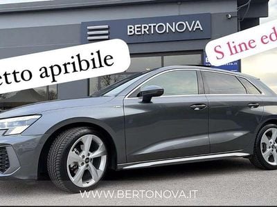 Usata Audi A3 S-Line 150 CV (110 kW) 2024 Grigio Utilitaria