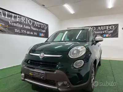 Usata Fiat 500L Trekking 105 CV (77 kW) 2014 Verde Monovolume