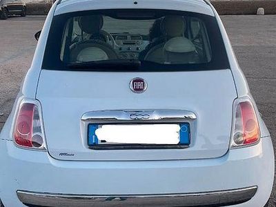 Usata Fiat 500 Lounge 69 CV (50 kW) 2009 Blu Cabrio