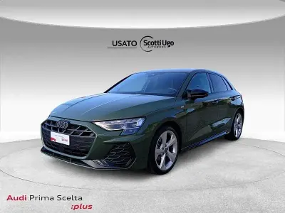 Usata Audi A3 Sportback S-Line 150 CV (110 kW) 2025 Verde Utilitaria