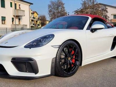 Usata Porsche 718 Spyder 420 CV (308 kW) 2020 Bianco Cabrio