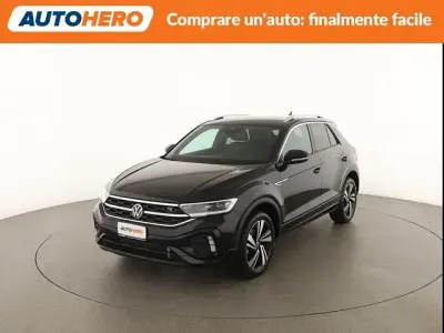 Usata VW T-Roc R-line 150 CV (110 kW) 2022 Nero SUV