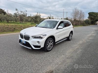 Usata BMW X1 Advantage 150 CV (110 kW) 2017 Bianco SUV