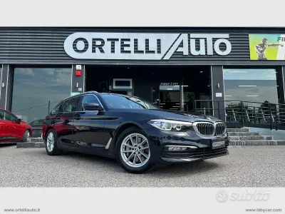 Usata BMW 530 Efficient Dynamics 265 CV (194 kW) 2018 Nero Station wagon