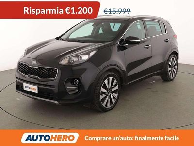 Usata Kia Sportage 116 CV (85 kW) 2017 Nero SUV