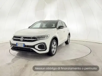 Usata VW T-Roc R-line 150 CV (110 kW) 2022 Bianco SUV