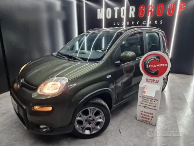 Usado Fiat Panda 4x4 S 75 CV (55 kW) 2014 Verde Utilitario