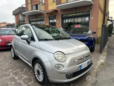 Begagnad Fiat 500 69 HK (50 kW) 2009 Grå Cab