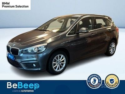 Usata BMW 216 Active Tourer Advantage 115 CV (84 kW) 2018 Grigio Monovolume