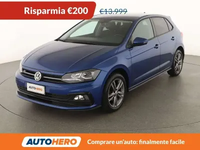 Usata VW Polo Sport 95 CV (69 kW) 2020 Blu/azzurro Utilitaria