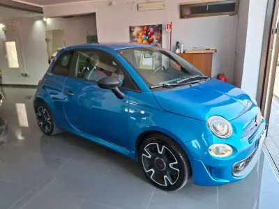 Usata Fiat 500 S 69 CV (50 kW) 2018 Blu/azzurro Utilitaria