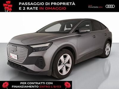 Usata Audi Q4 e-tron Business 125 kW (170 CV) 2023 Grigio tifone metallizzato SUV
