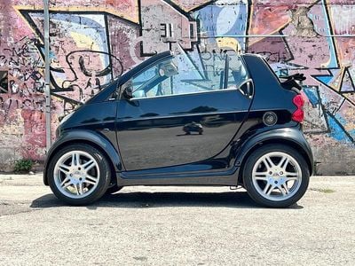Usata Smart ForTwo Cabrio Brabus 75 CV (55 kW) 2006 Nero Cabrio