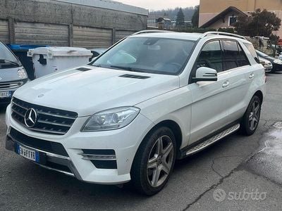 Usata Mercedes ML250 Premium 204 CV (150 kW) 2012 Bianco SUV